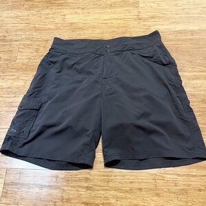 Novara Black Cycling Shorts with Built-In Padding & Pockets – Men’s Medium